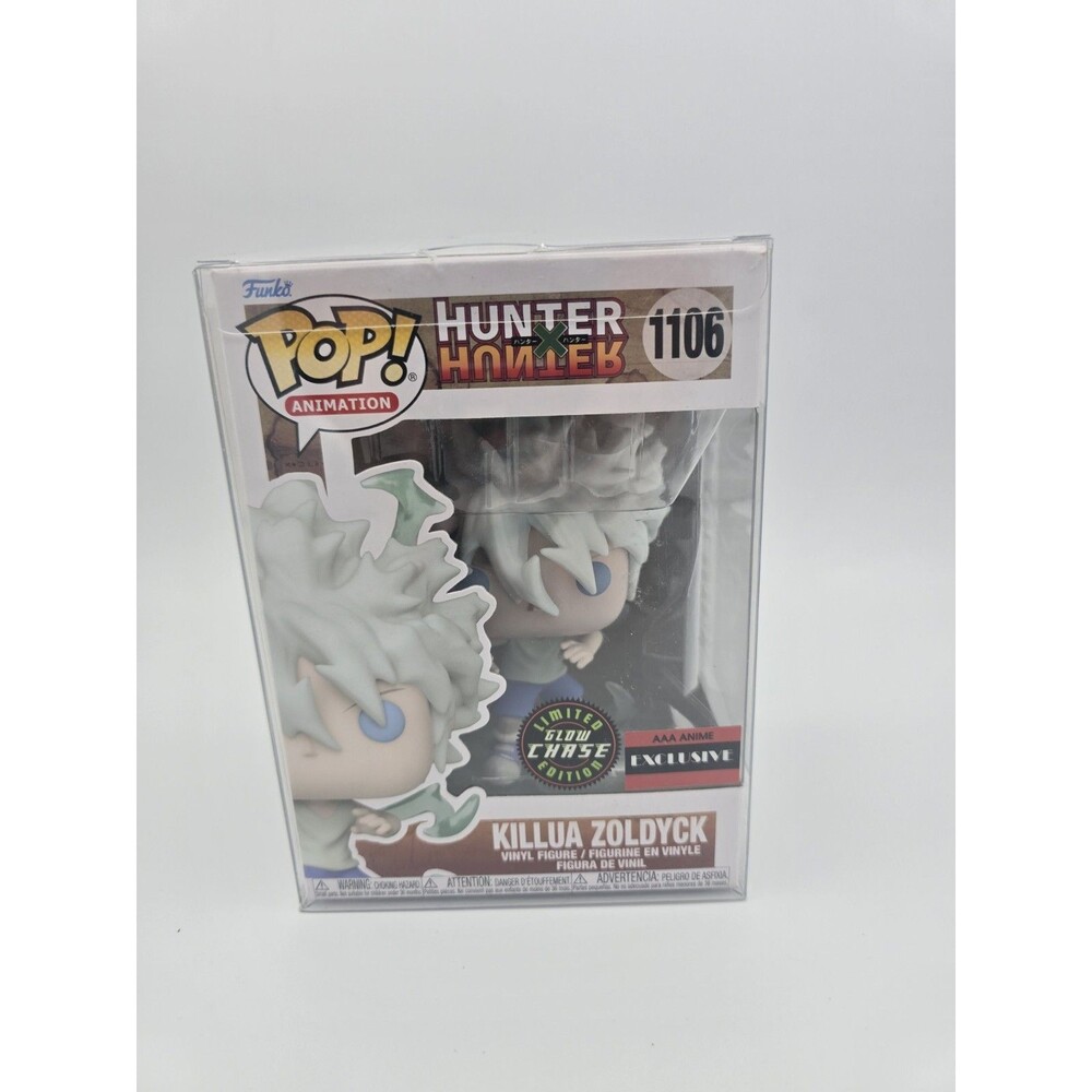 NEW Funko POP Hunter x Hunter Killua Zoldyck 1106 Chase AAA Special Edition GITD